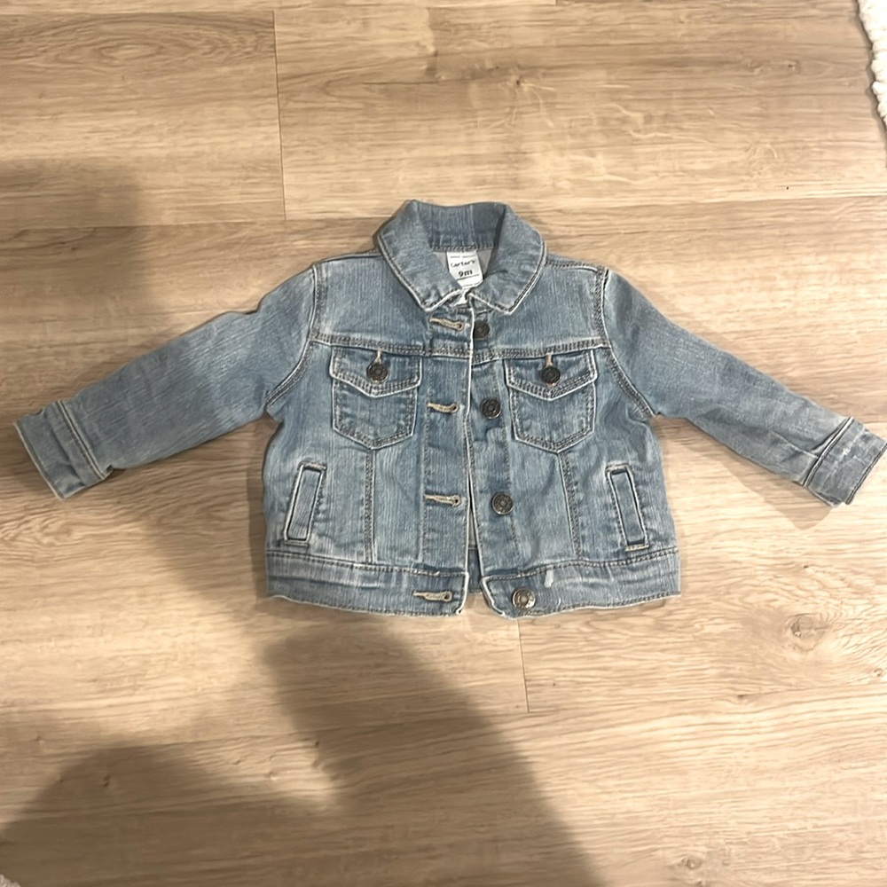 Carters 9 months jean jacket